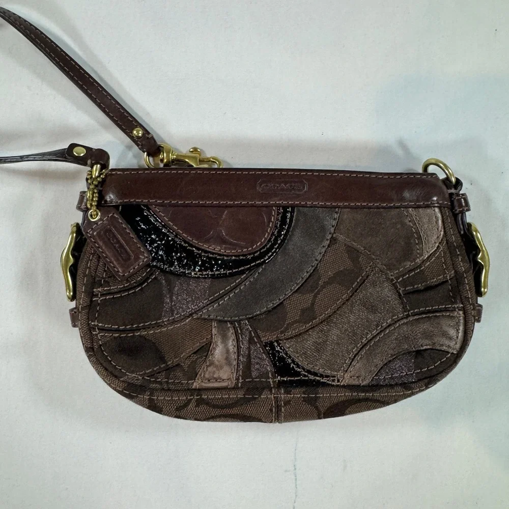 Coach patchwork hobo